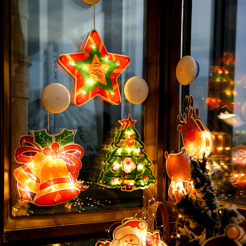 TLOPA® CHRISTMAS PRE-SALE 50%OFF NOW🎄Christmas Window Hanging Lights