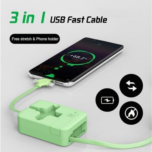 3 in 1 Data Line Fast Charging Line Storage Box⚡HOT DEAL ONLY TODAY: SALE OFF 70%🔥