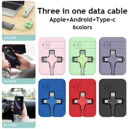3 in 1 Data Line Fast Charging Line Storage Box⚡HOT DEAL ONLY TODAY: SALE OFF 70%🔥