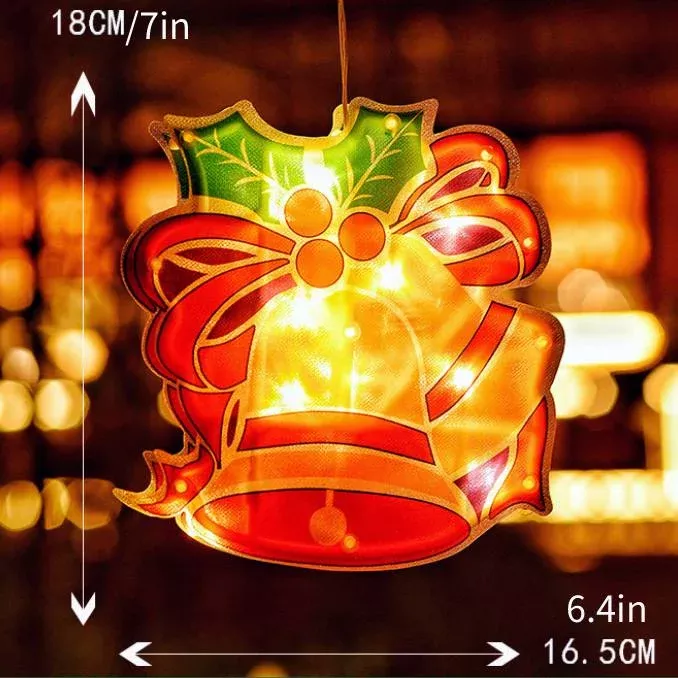 TLOPA® CHRISTMAS PRE-SALE 50%OFF NOW🎄Christmas Window Hanging Lights