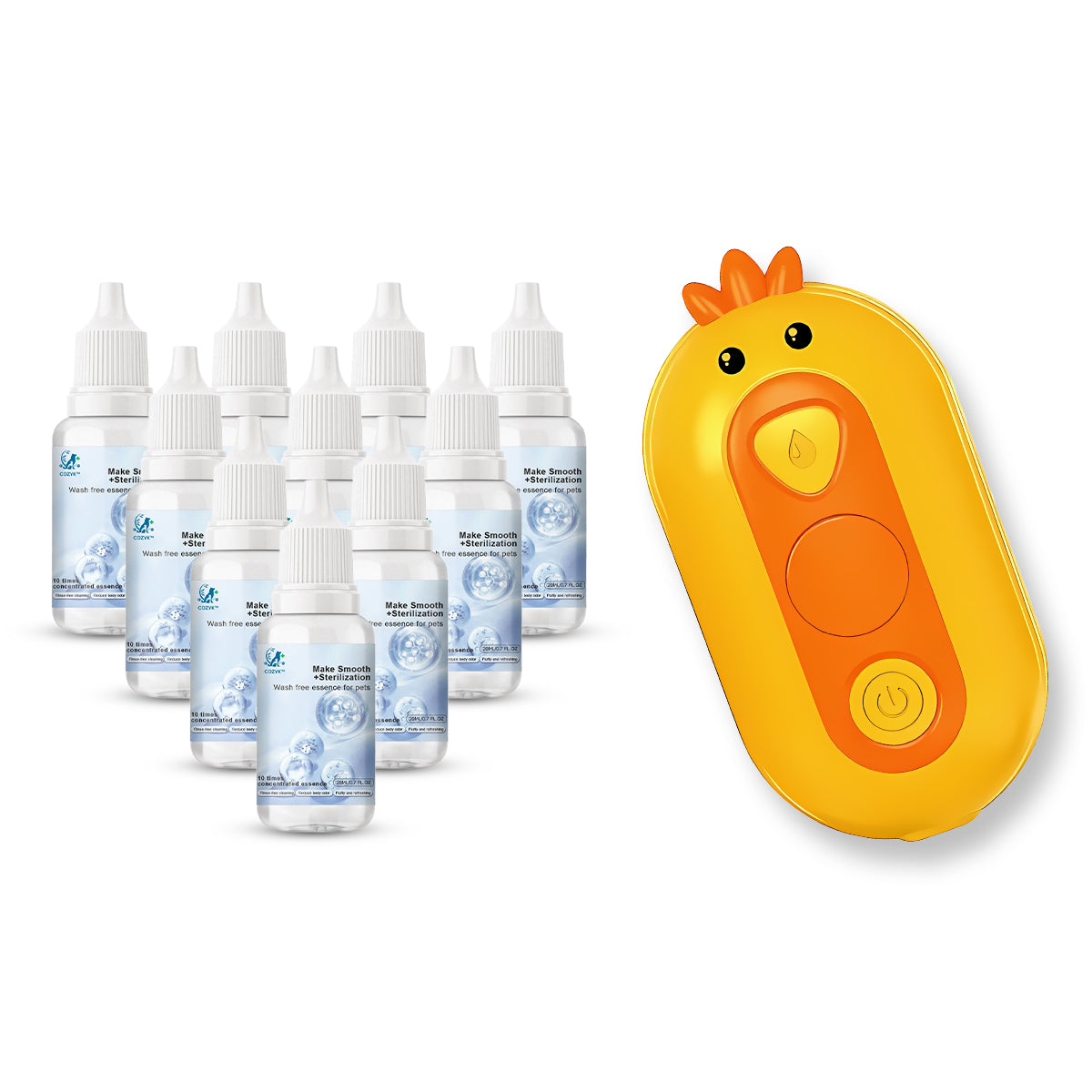 ⏰Last Day Promotion: 80% OFF🔥  TLOPA® Patented Exclusive Rechargeable Steam Pet Brush