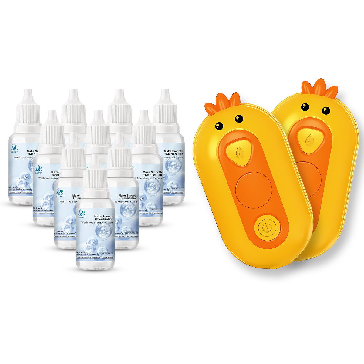 ⏰Last Day Promotion: 80% OFF🔥  TLOPA® Patented Exclusive Rechargeable Steam Pet Brush