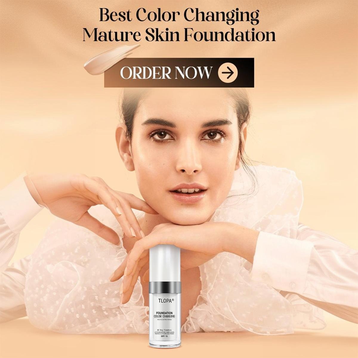 TLOPA® Color Changing Mature Skin Foundation 🔥🔥 Last Day Sale Off 80% - Order Now! ⚡