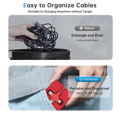 3 in 1 Data Line Fast Charging Line Storage Box⚡HOT DEAL ONLY TODAY: SALE OFF 70%🔥