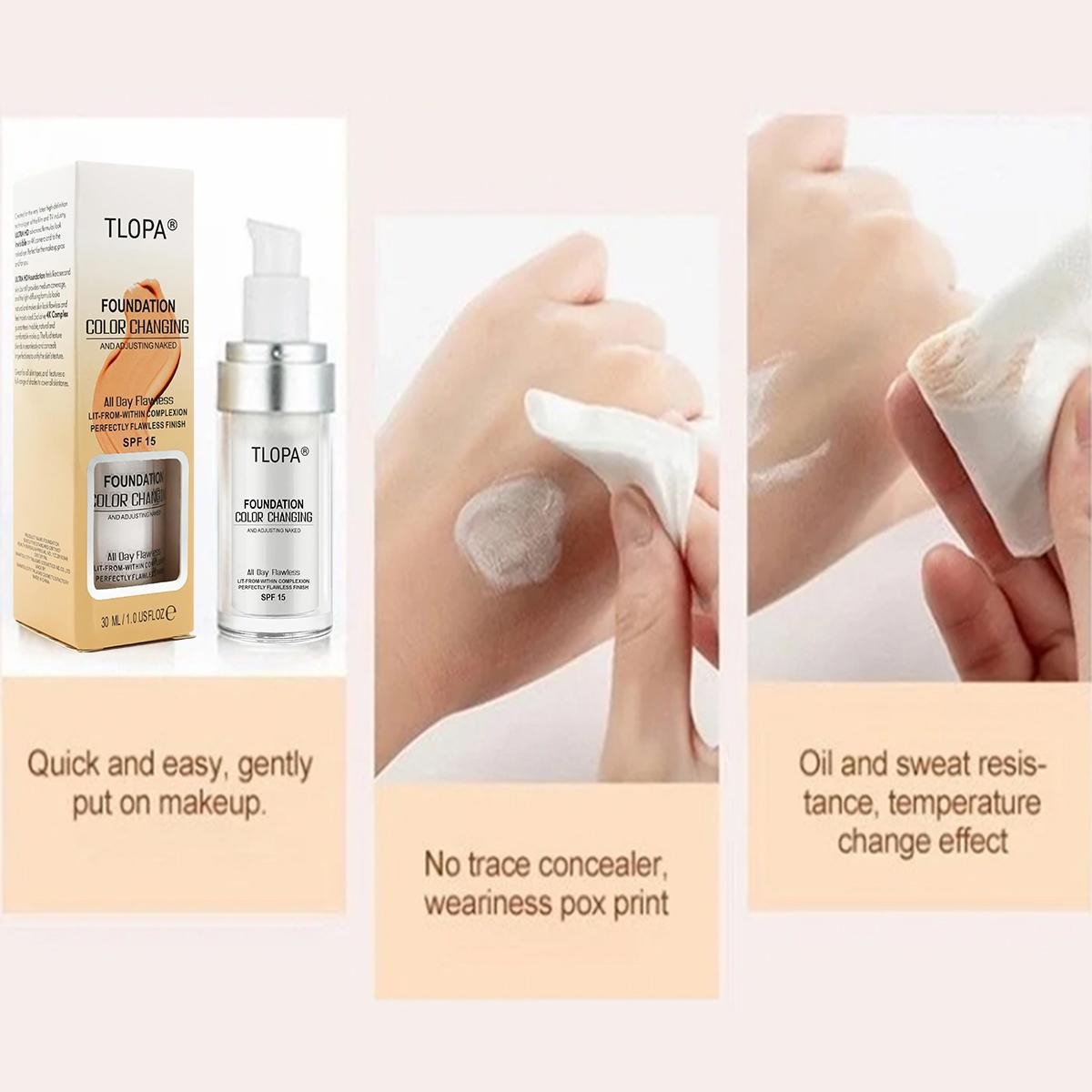 TLOPA® Color Changing Mature Skin Foundation 🔥🔥 Last Day Sale Off 80% - Order Now! ⚡