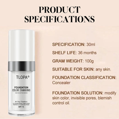 TLOPA® Color Changing Mature Skin Foundation 🔥🔥 Last Day Sale Off 80% - Order Now! ⚡