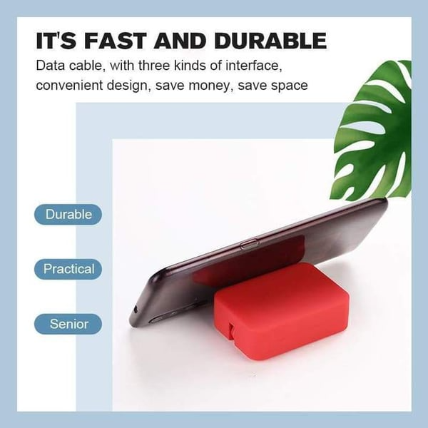 3 in 1 Data Line Fast Charging Line Storage Box⚡HOT DEAL ONLY TODAY: SALE OFF 70%🔥