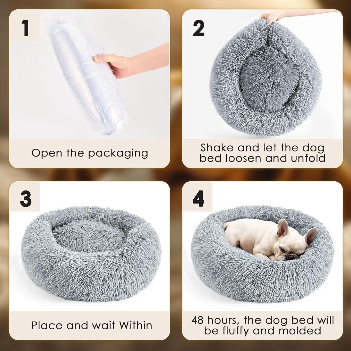 Last Day Promotion: 70% OFF 🔥TLOPA® Calming Dog Bed - The Ultimate Comfort for Your Furry Friend