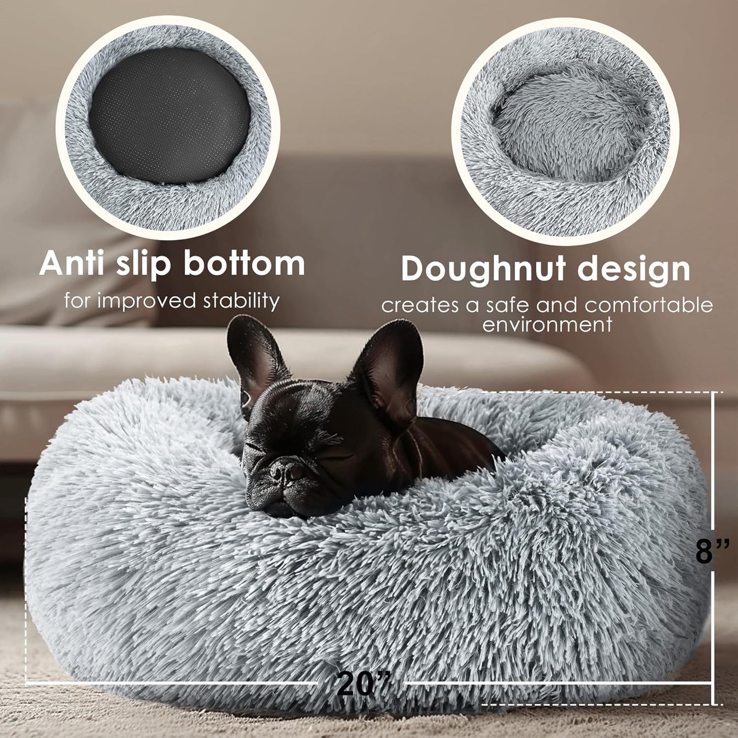 Last Day Promotion: 70% OFF 🔥TLOPA® Calming Dog Bed - The Ultimate Comfort for Your Furry Friend