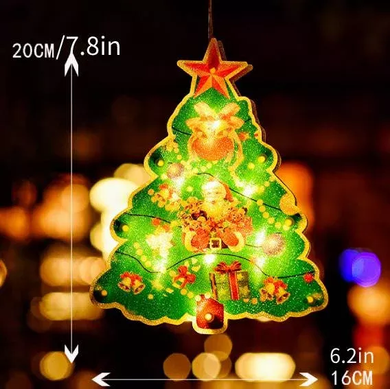 TLOPA® CHRISTMAS PRE-SALE 50%OFF NOW🎄Christmas Window Hanging Lights