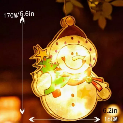 TLOPA® CHRISTMAS PRE-SALE 50%OFF NOW🎄Christmas Window Hanging Lights
