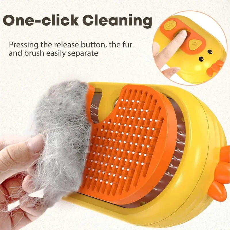 ⏰Last Day Promotion: 80% OFF🔥  TLOPA® Patented Exclusive Rechargeable Steam Pet Brush